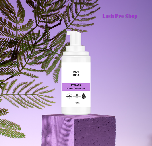 Lash Shampoo Label Template