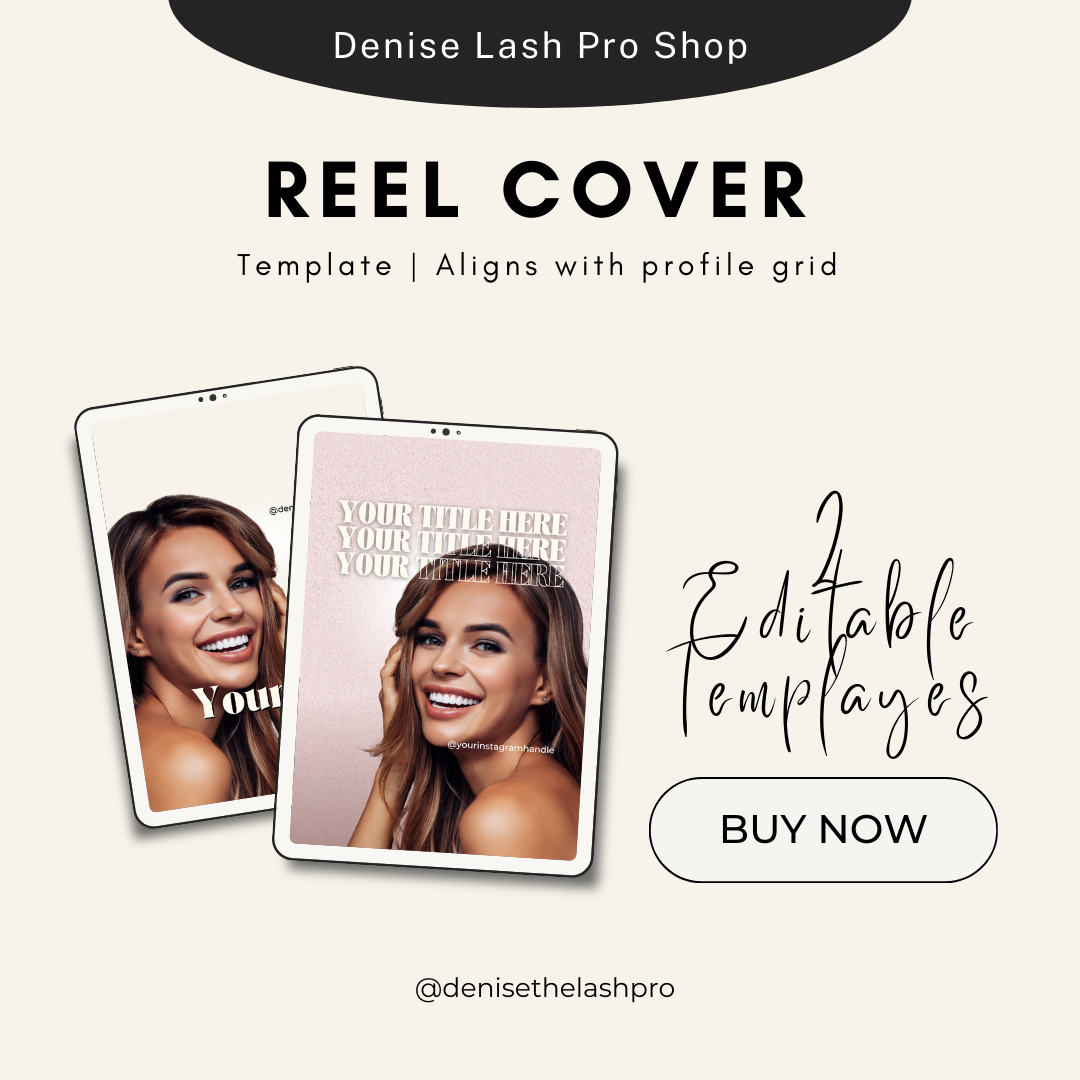 Reel Cover Template